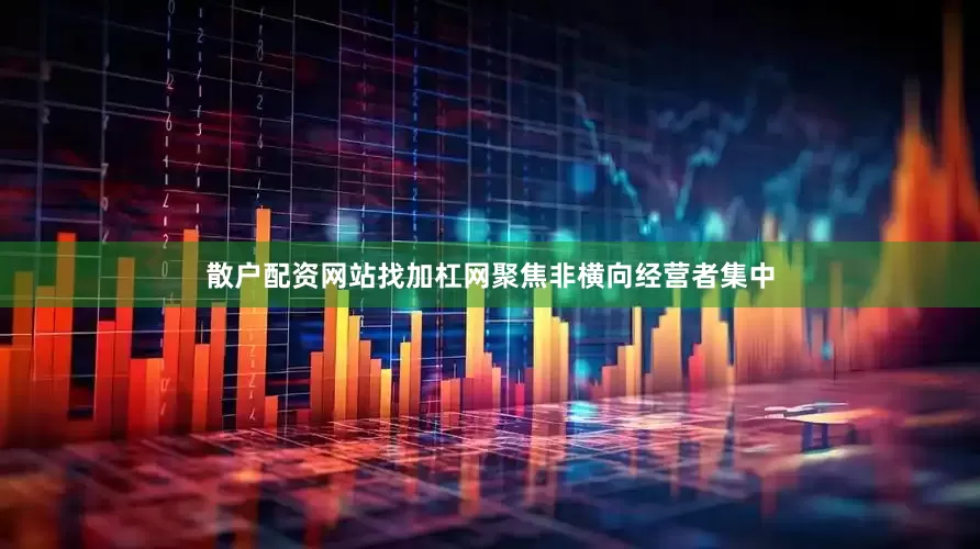 散户配资网站找加杠网聚焦非横向经营者集中
